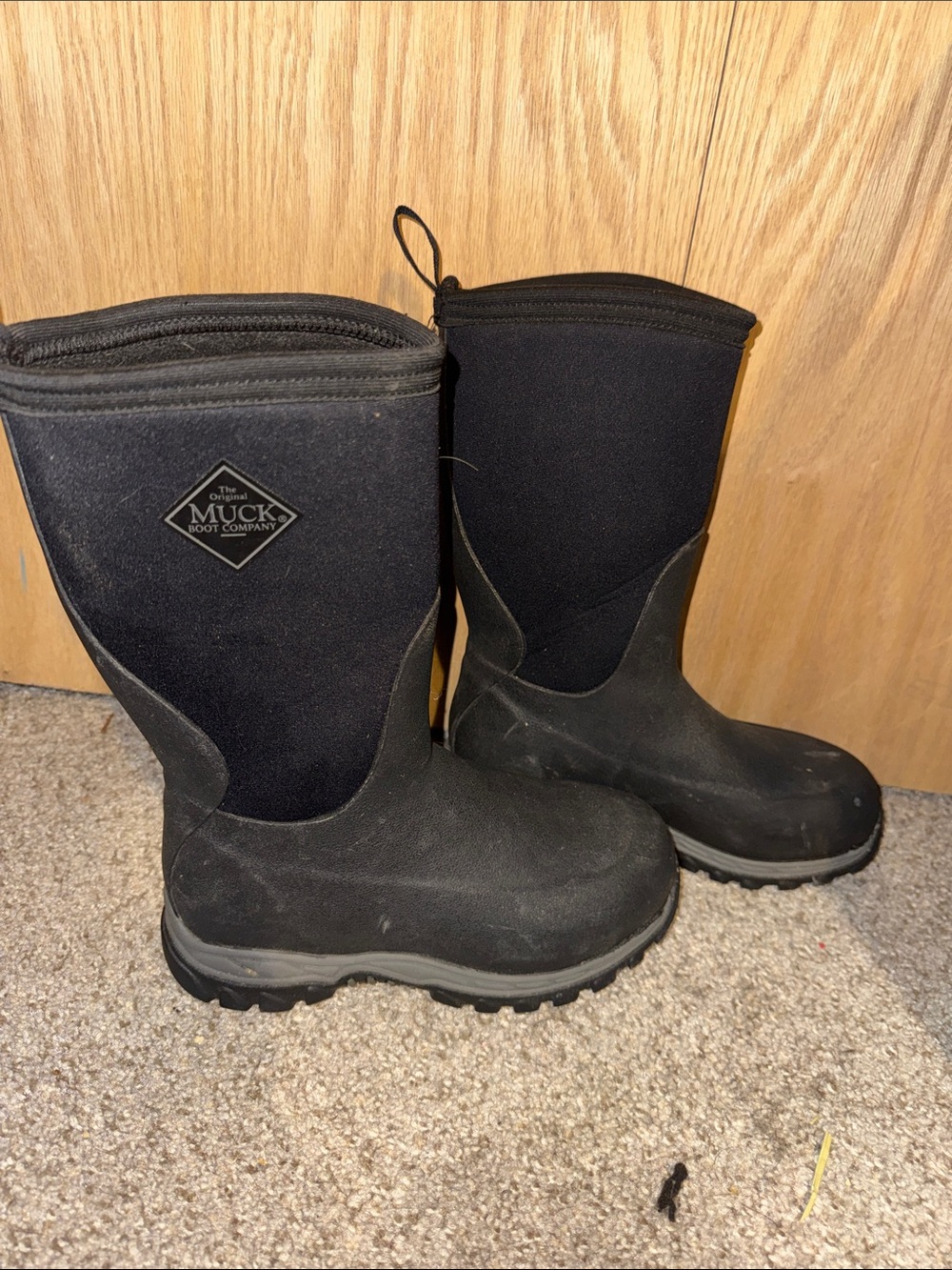 Muck Boot Company Kids' Black Waterproof Winter Boots